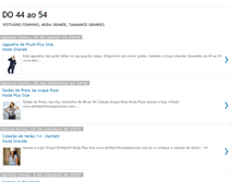 Tablet Screenshot of do44ao54modagrande.blogspot.com