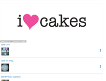 Tablet Screenshot of emmalovescakes.blogspot.com