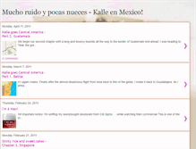 Tablet Screenshot of mexicokalle.blogspot.com