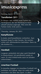 Mobile Screenshot of imusicexpress.blogspot.com