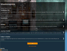 Tablet Screenshot of imusicexpress.blogspot.com