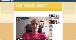 Desktop Screenshot of bodyattackaddict.blogspot.com