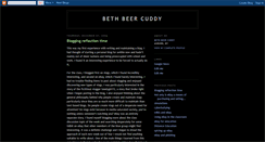 Desktop Screenshot of bethbeercuddy.blogspot.com