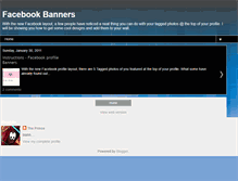 Tablet Screenshot of facebookbanners.blogspot.com