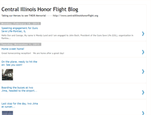 Tablet Screenshot of centralillinoishonorflight.blogspot.com
