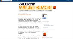 Desktop Screenshot of collectif-alerte-orange.blogspot.com