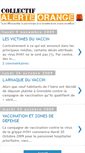 Mobile Screenshot of collectif-alerte-orange.blogspot.com
