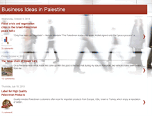 Tablet Screenshot of business-ideas-palestine.blogspot.com