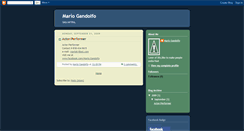 Desktop Screenshot of mariogandolfo.blogspot.com