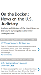 Mobile Screenshot of onthedocketgtown.blogspot.com