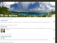 Tablet Screenshot of itsanoptionok.blogspot.com