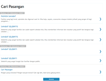 Tablet Screenshot of caripasangan.blogspot.com