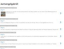 Tablet Screenshot of aartsengelgabriel.blogspot.com