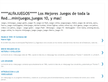 Tablet Screenshot of alfajuegos.blogspot.com
