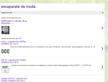 Tablet Screenshot of escaparatekhena.blogspot.com