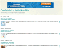 Tablet Screenshot of conflictelelumii.blogspot.com