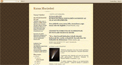 Desktop Screenshot of kurandakimucizeler.blogspot.com