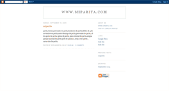 Desktop Screenshot of miparita.blogspot.com