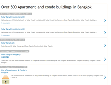 Tablet Screenshot of bangkokapartmentbangkokcondos.blogspot.com
