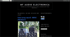 Desktop Screenshot of mfaudio.blogspot.com