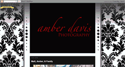 Desktop Screenshot of amberdavisphotography.blogspot.com