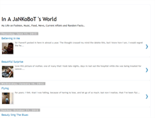 Tablet Screenshot of jankobot.blogspot.com