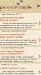 Mobile Screenshot of gospelpolemics.blogspot.com