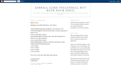 Desktop Screenshot of playairball.blogspot.com