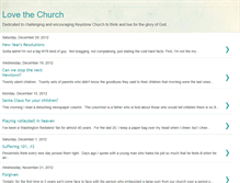 Tablet Screenshot of lovethechurchkc.blogspot.com