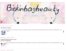 Tablet Screenshot of birkinbagbeauty.blogspot.com