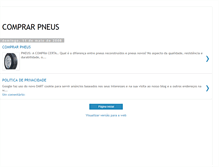 Tablet Screenshot of comprar-pneus.blogspot.com