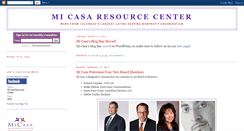 Desktop Screenshot of micasaresourcecenter.blogspot.com