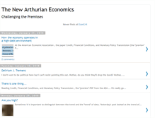 Tablet Screenshot of newarthurianeconomics.blogspot.com