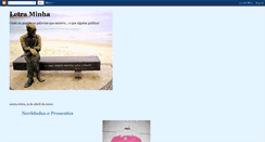 Desktop Screenshot of letraminha.blogspot.com