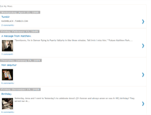 Tablet Screenshot of eatmywoes.blogspot.com