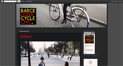 Desktop Screenshot of barcelonacyclechic.blogspot.com