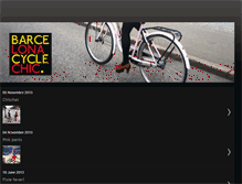 Tablet Screenshot of barcelonacyclechic.blogspot.com
