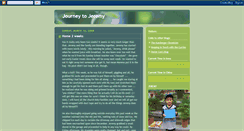 Desktop Screenshot of journeytojeremy.blogspot.com