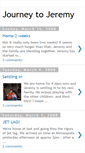 Mobile Screenshot of journeytojeremy.blogspot.com