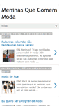 Mobile Screenshot of meninasquecomemmoda.blogspot.com