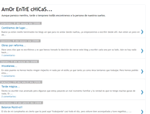 Tablet Screenshot of amorentrechicas-leyar.blogspot.com