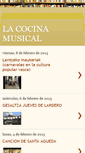 Mobile Screenshot of cocinamusical.blogspot.com