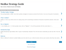 Tablet Screenshot of neobuxstrategyguide2011.blogspot.com