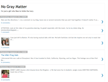 Tablet Screenshot of nograymatter.blogspot.com