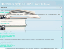 Tablet Screenshot of educacionpopulardepieprovdebsas.blogspot.com