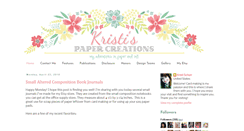 Desktop Screenshot of kristispapercreations.blogspot.com