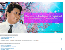 Tablet Screenshot of inteligenciaespiritualramongallegos.blogspot.com