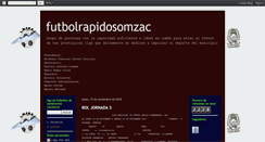 Desktop Screenshot of ligadefutbolrapidosomzac.blogspot.com