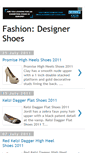 Mobile Screenshot of fashion-designer-shoes.blogspot.com