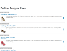 Tablet Screenshot of fashion-designer-shoes.blogspot.com